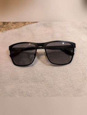 Hugo Boss Grey Rectangular Men's Sunglasses BOSS 0597/S003EU 57 18 145